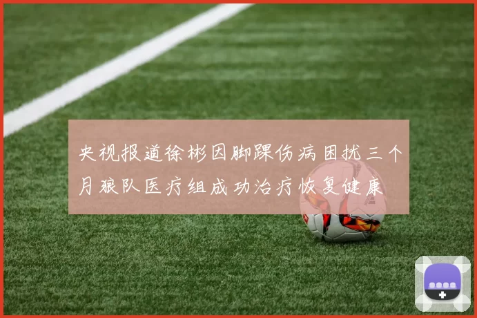 央视报道徐彬因脚踝伤病困扰三个月狼队医疗组成功治疗恢复健康